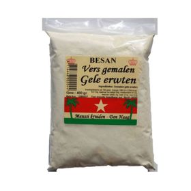 Maussi's Besan – frisch gemahlene reine gelbe Erbsen (1 kg)