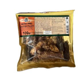 Afroase-Welsfilet, geräuchert und getrocknet (100 g)