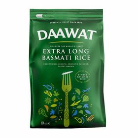 Daawat Green Basmati Extra Long Reis (10 kg)