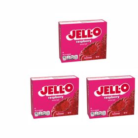 Jell-O Himbeere 3X (3 oz/85 g)