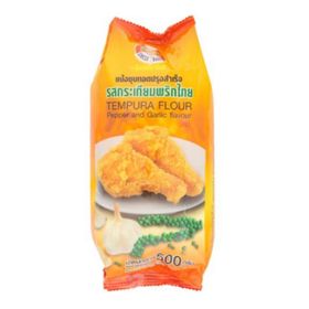 Uncle Barn&#x27;s Tempura-Mehl mit Knoblauch- und Pfeffergeschmack (500 g)