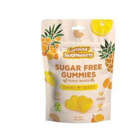 Corniche Sweethearts zuckerfreie Gummibärchen mit Sanddorn- und Ananasgeschmack (50 g)