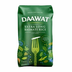 Daawat Green Basmati Extra Long Reis (1 kg)