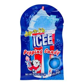 Koko&#x27;s Icee Popping Candy mit Lutscher in verschiedenen Geschmacksrichtungen (0,53 oz/15 g)