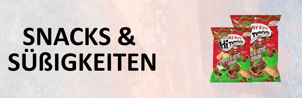 Snacks &amp; Süßigkeiten
