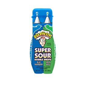 Warheads Super Sour Double Drops Liquid verschiedene Geschmacksrichtungen (1,01 oz/30 ml)
