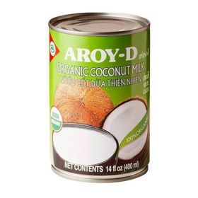 Aroy-D Bio-Kokosmilch UHT 19 % Fett (400 ml)