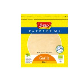 Swad Papadums mit Knoblauch (200 g)