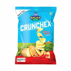 Balaji Crunchex Chili-Tadka-Waffeln (135 g)