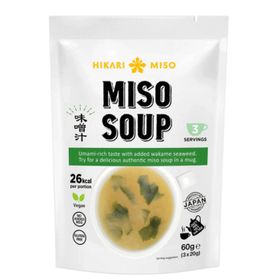Hikari Miso Instant-Misosuppe 3 Portionen (60 g)