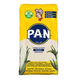 Harina P.A.N. Weißes Maismehl (White Corn Meal) – Arepa-Mehl (1 kg)