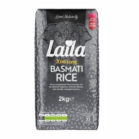Laila Xtra Basmati-Reis (2 kg)