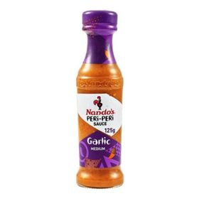Nando&#x27;s Peri-Peri Sauce Knoblauch Medium (4,23 oz/125 g)