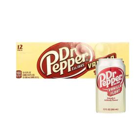 Dr Pepper Original Vanilla Float (12 x 355 ml)