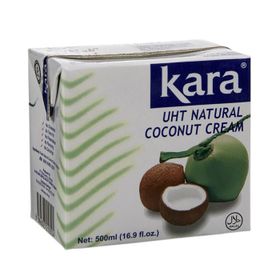 Kara Kokosnusscreme UHT 24 % Fett (500 ml)
