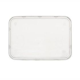 Transparenter PP-Deckel für Mikrowellenbehälter 173/DE, 173 × 120 mm (50 Stück)