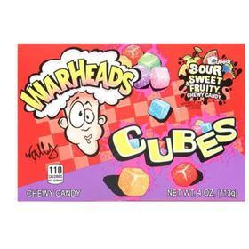 Warheads Sour Sweet & Fruity Cubes (113 g)