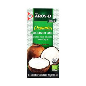 Aroy-D Bio-Kokosmilch UHT 19 % Fett (1 l)