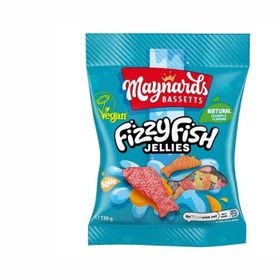 Maynards Bassetts Fizzy Fish (4,5 oz/130 g)