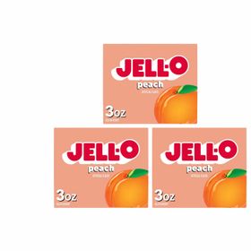 Jell-O Pfirsich 3X (3 oz/85 g)