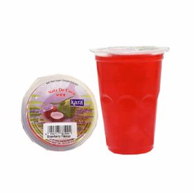 Kara Nata De Coco Erdbeere (220 g)