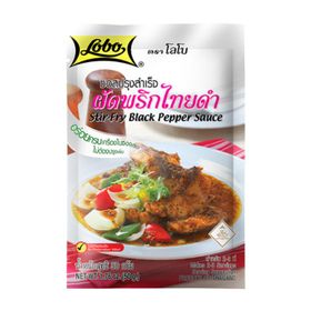 Lobo Stir-Fry-Sauce mit schwarzem Pfeffer (50 g)