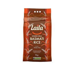 Laila Golden Sella Basmati-Reis (5 kg)