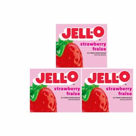 Jell-O Erdbeere Fraise 3X (3 oz/85 g)