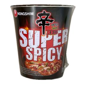 Nongshim Instant-Nudeln Shin Red Super Spicy Cup (68 g)