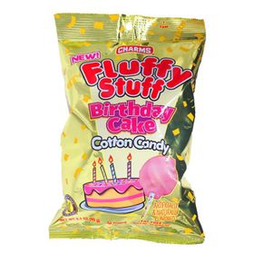 Charms Fluffy Stuff Geburtstagstorte Zuckerwatte (60 g)