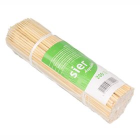 Naturbelassener Bambusspieß, 150 mm (200 Stück)