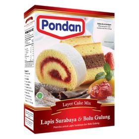 Pondan Lapis Surabaya &amp; Bolu Gulung Kuchenmischung (400 g)
