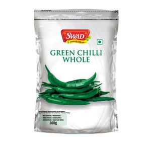 Swad Vegetables Grüne Chilischoten, ganz (tiefgefroren) (300 g)