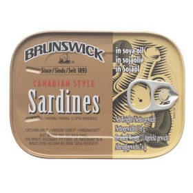Brunswick Sardinen in Sojaöl (106 g)