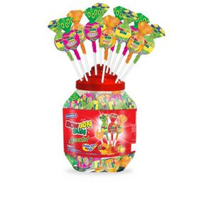 Bon Bon Bum Sortierte Kaugummikugeln im Glas (1700 g)