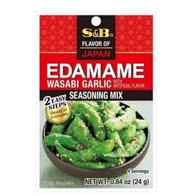 S&amp;B; Wasabi-Knoblauch-Edamame-Gewürzmischung (24 g)