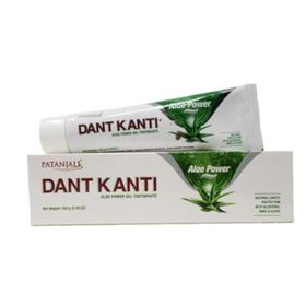 Patanjali Dant Kanti Aloe Power Gel Zahnpasta (150 g)