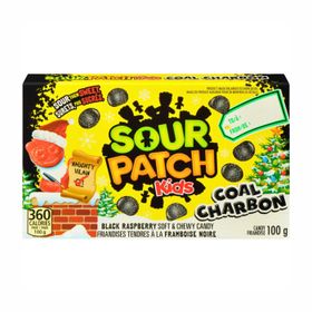 Sour Patch Kids Coal Charbon (3,5 oz/100 g)