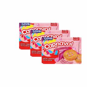 Goya Carnaval Erdbeere 3x(14,2 oz/403 g)