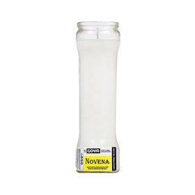 Goya Novena Kerze Tall White (272 g)