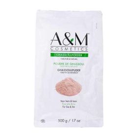 A&amp;M; Natürliche Ghassoul-Pulver-Tonmaske Gesichtsmaske (500 g)