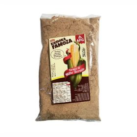 Kamoka Famoza Farinha de milho torrado/ Geröstetes Maismehl (500 g)