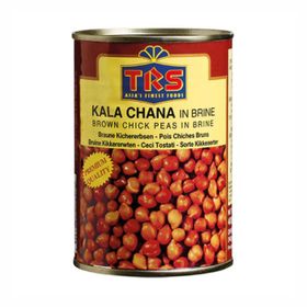 TRS Gekochte Kala Chana Dose/Schwarze Kichererbsen (400 g)