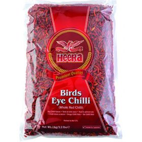 Heera Birds Eye Chili (ganze rote Chili) (400 g)