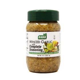 Badia Gehackter Knoblauch mit Komplettgewürzmischung (8 oz/227 g)
