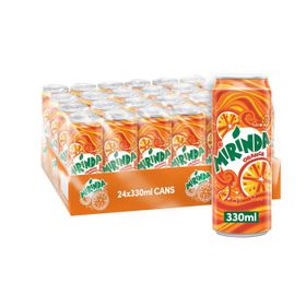 Mirinda Orange (Sleek Can) (Arabisch) (24 x 330 ml)