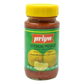 Priya Zitronen-Pickles ohne Knoblauch (300 g)