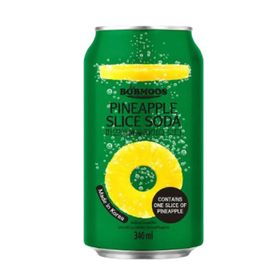 Bobmoos Pineapple Slice Soda (340 ml)