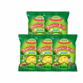 Tropical Gourmet Kochbananenstreifen leicht gesalzen 5X(150 g)