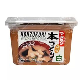 Honzukuri Shiro Miso Paste (hell) (500 g)
